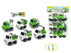 Diy Sanitation Truck(6in1) toys