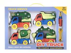 Diy Construction Truck(4in1)