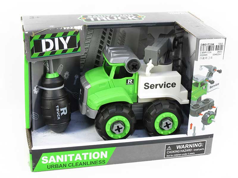 Diy Sanitation Truck toys