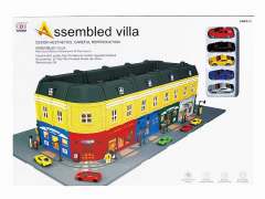 Assembled Villa toys