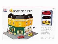 Assembled Villa toys