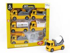 Diy Construction Truck(6in1)