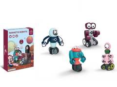 Diy Magnetic Robot(4in1) toys