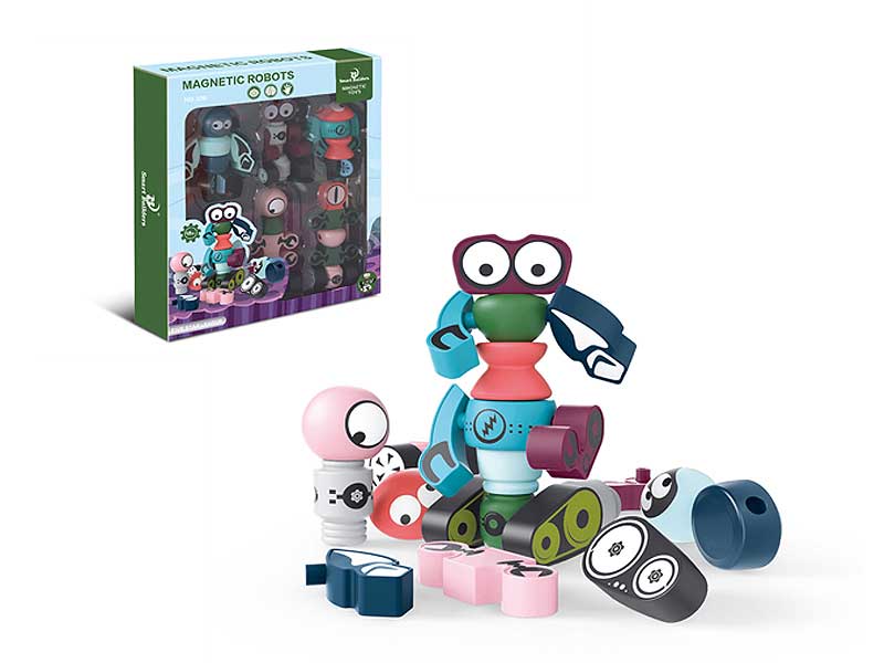 Diy Magnetic Robot(5in1) toys