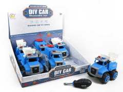 Diy Police Car(6in1) toys