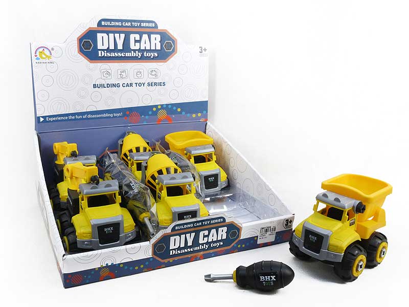 Diy Construction Truck(6in1) toys