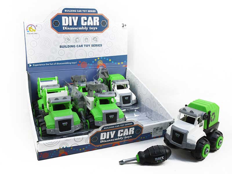 Diy Sanitation Truck(6in1) toys