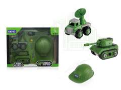 Diy Military Vehicle(2in1) toys