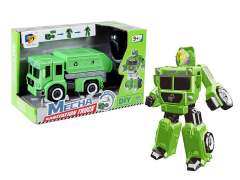 Diy Transforms Sanitation Truck toys