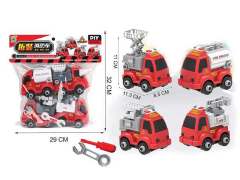 Diy Fire Engine(4in1) toys