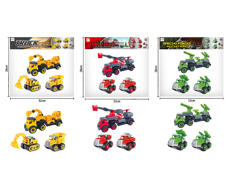 Diy Truck Set(3S) toys