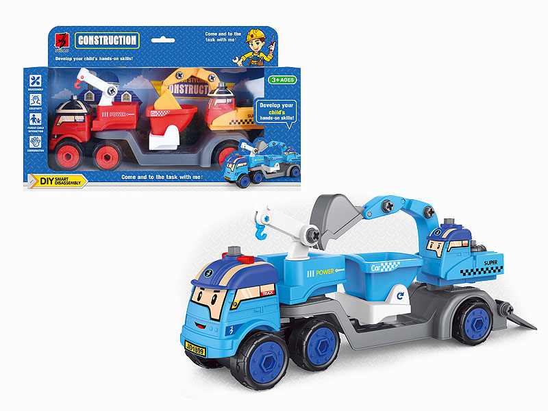 Diy Construction Truck(2S2C) toys