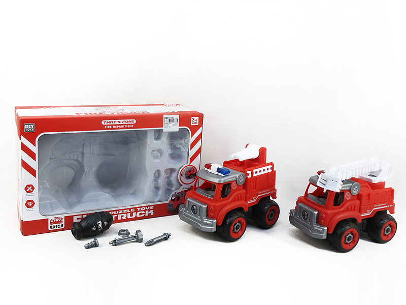 Diy Fire Engine(2S) toys