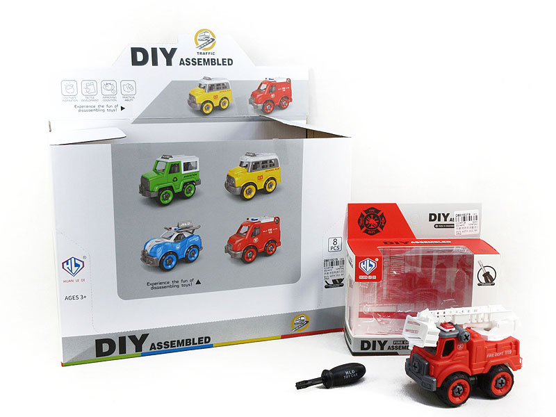 Diy Fire Engine(8in1) toys