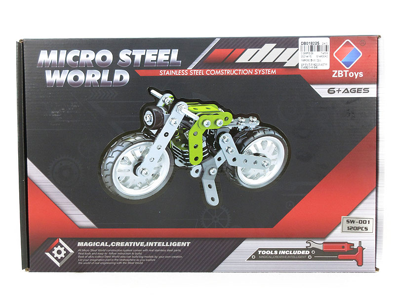 Diy Motorcycle(120pcs) toys