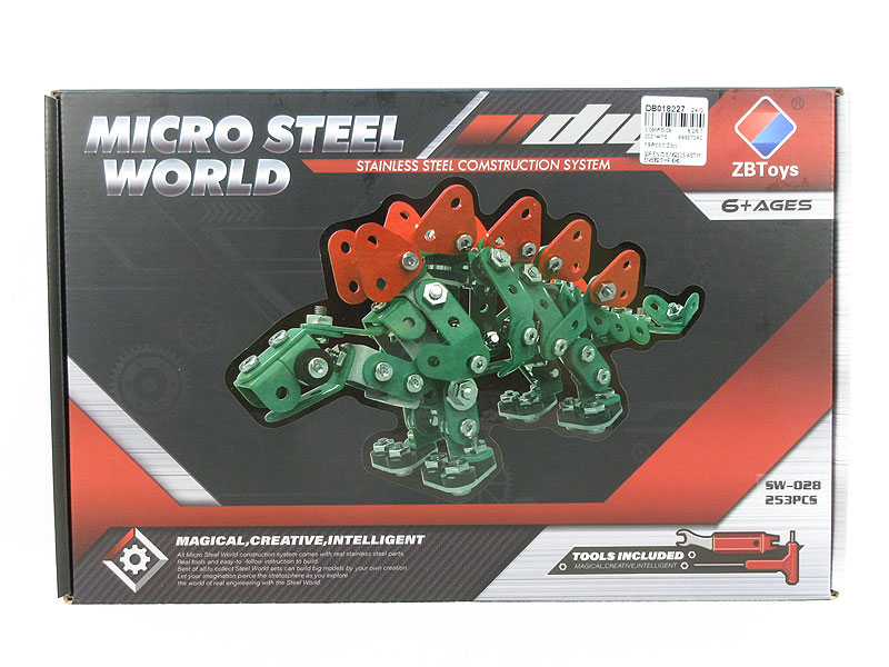 Diy Stegosaurus(253pcs) toys