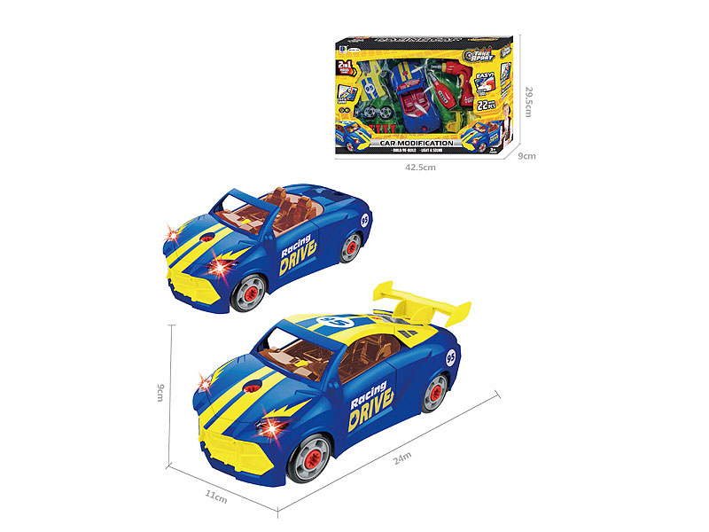 B/O Racing Car W/L_S toys