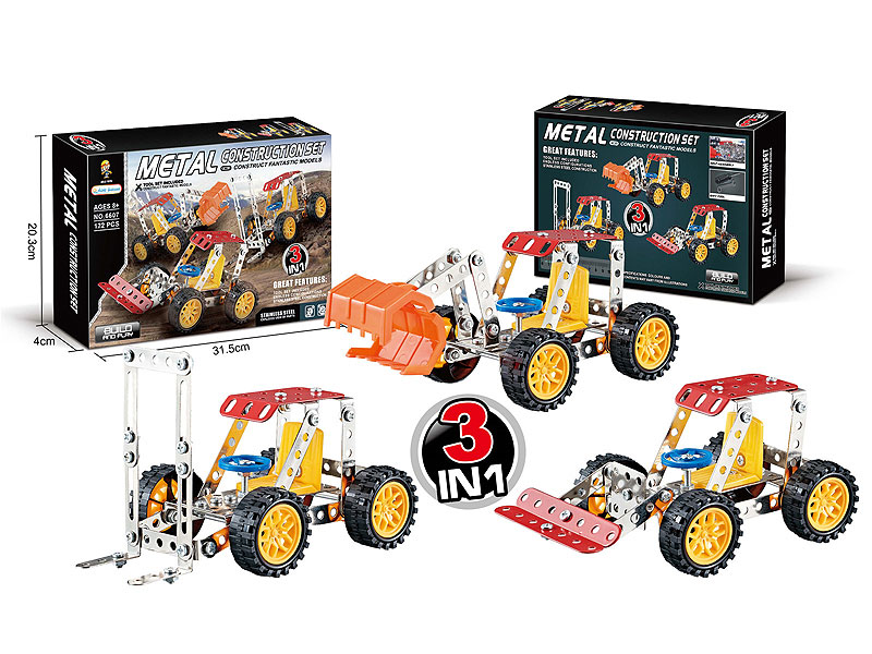 Diy Construction Truck(112PCS) toys