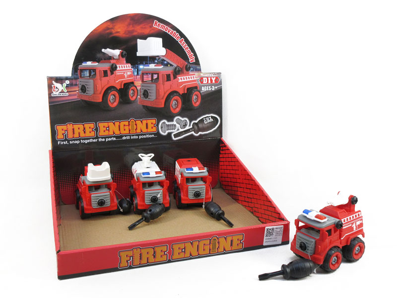 Diy Fire Engine(12in1) toys