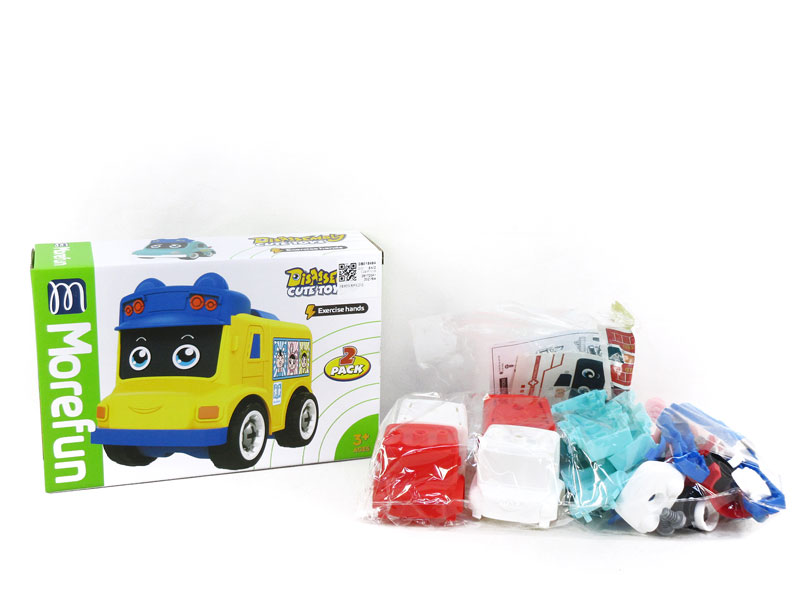 Diy Fire Engine & Ambulance(2in1) toys