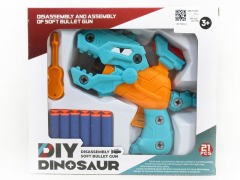 Diy Dinosaur Soft Bullet Gun(2C)