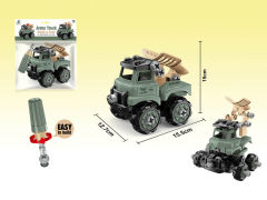 Diy Military Car Set
