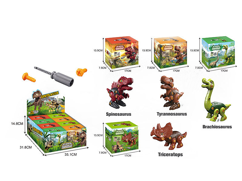 Diy Dinosaur(8in1) toys