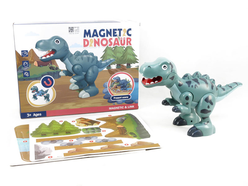 Diy Magnetic Dinosaur Set toys