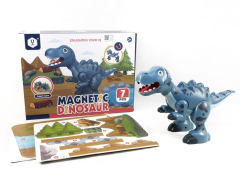 Diy Magnetic Dinosaur Set