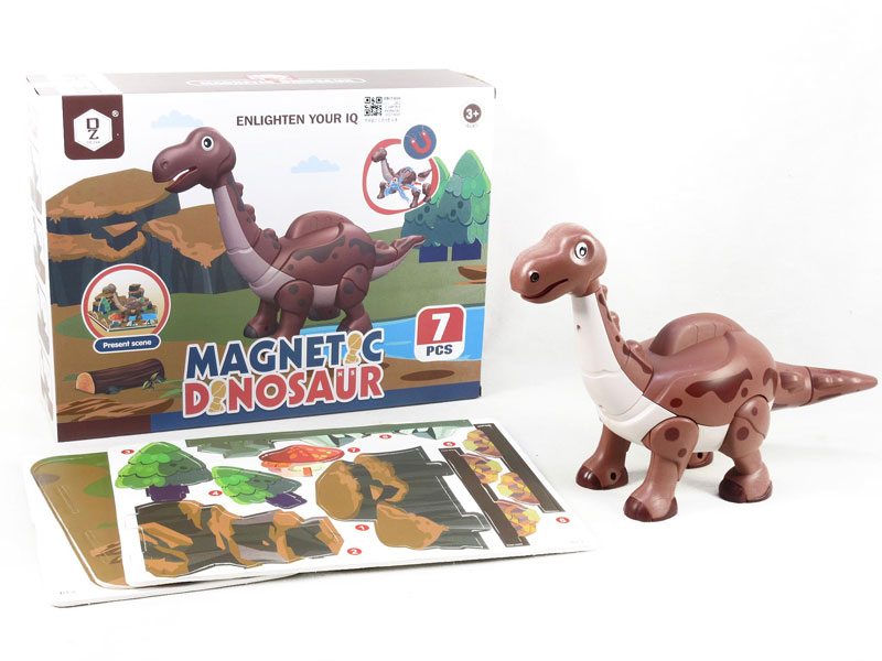 Diy Magnetic Dinosaur Set toys