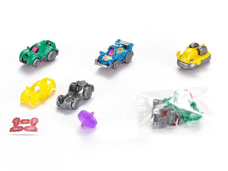 Diy Free Wheel Car(3S) toys
