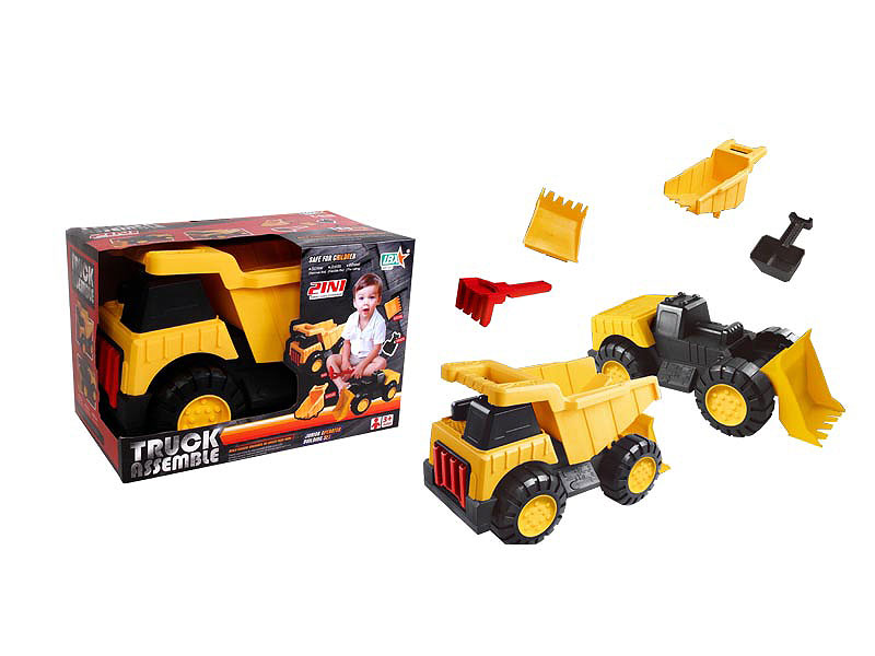 Multifunction Diy Construction Truck toys