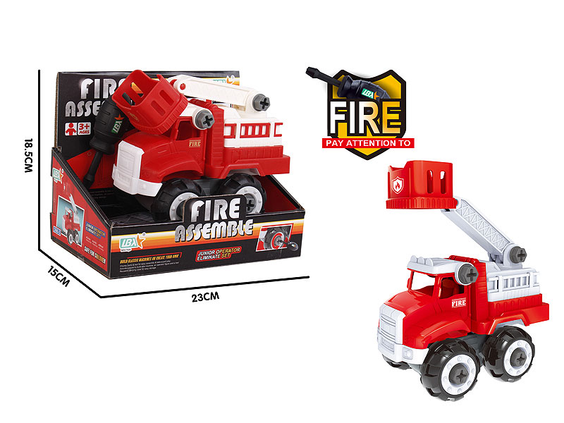 Diy Fire Ladder Truck toys