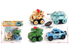 Diy Military Vehicle(4in1) toys