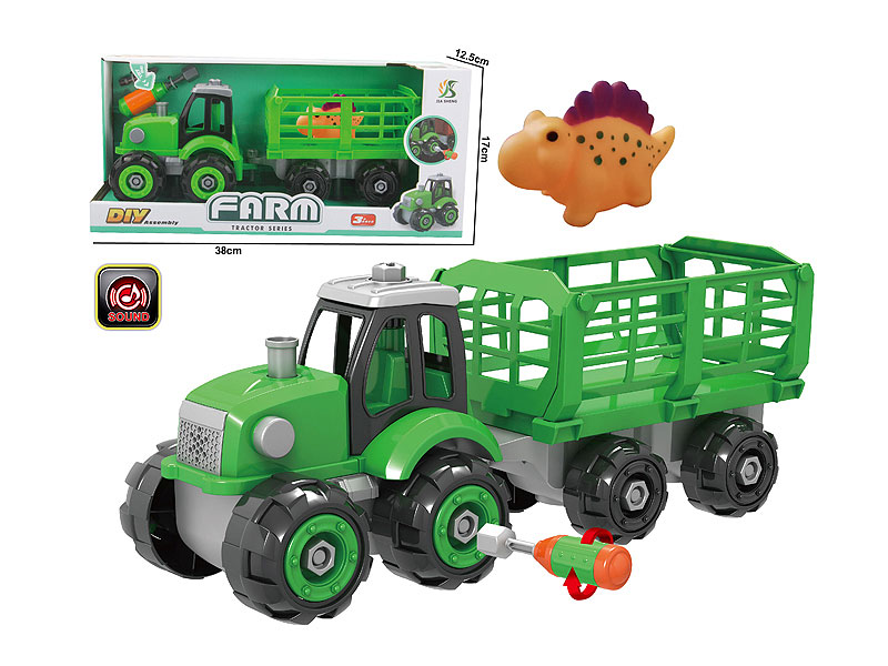 Diy Farmer Truck W/M toys