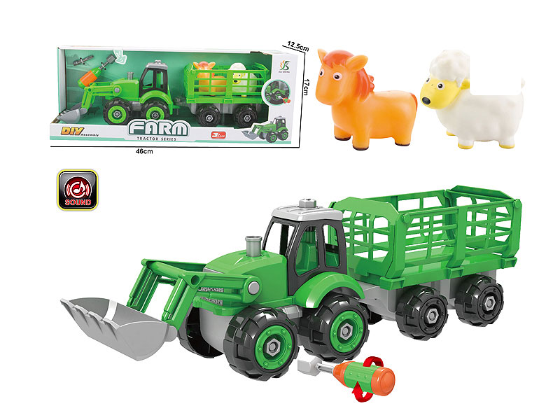 Diy Farmer Truck W/M toys