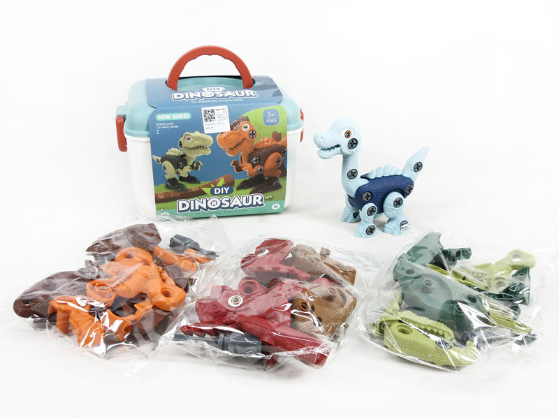 Diy Dinosaur(4in1) toys