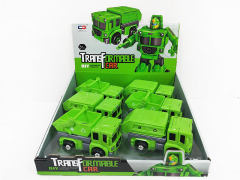 Diy Transforms Sanitation Truck(6in1) toys