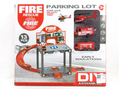 Diy Fire Rail Parking Lot