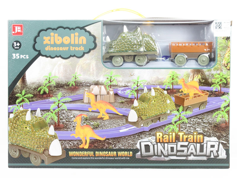 Diy Dinosaur Rail Car toys