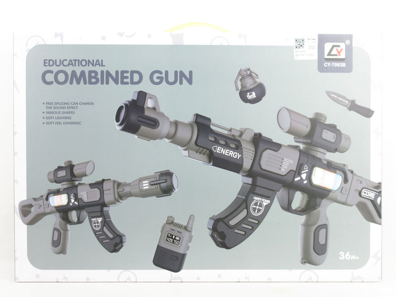 Diy Versatile Combination Gun W/IC toys