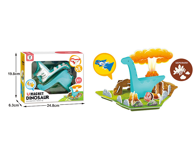 Magnetic Diy Dinosaur toys