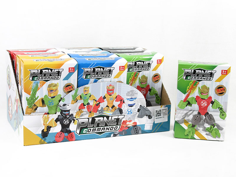 Diy Transforms Robot(12in1) toys