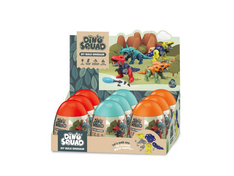Diy Dinosaur Egg(9in1) toys