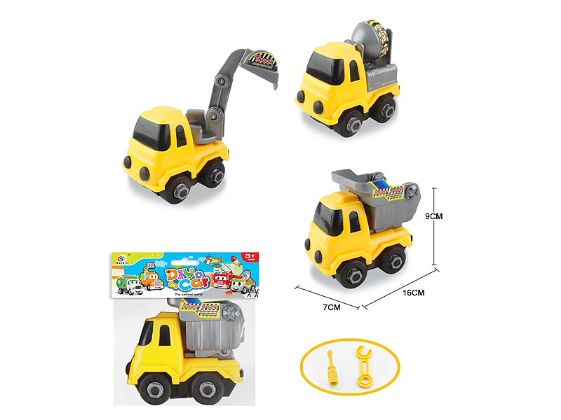 Diy Construction Truck(3S) toys