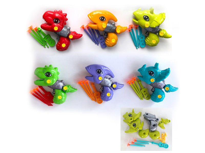 Diy Catapult Dinosaur(3S6C) toys