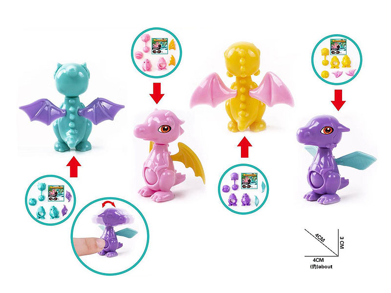 Diy Dragon(4S) toys