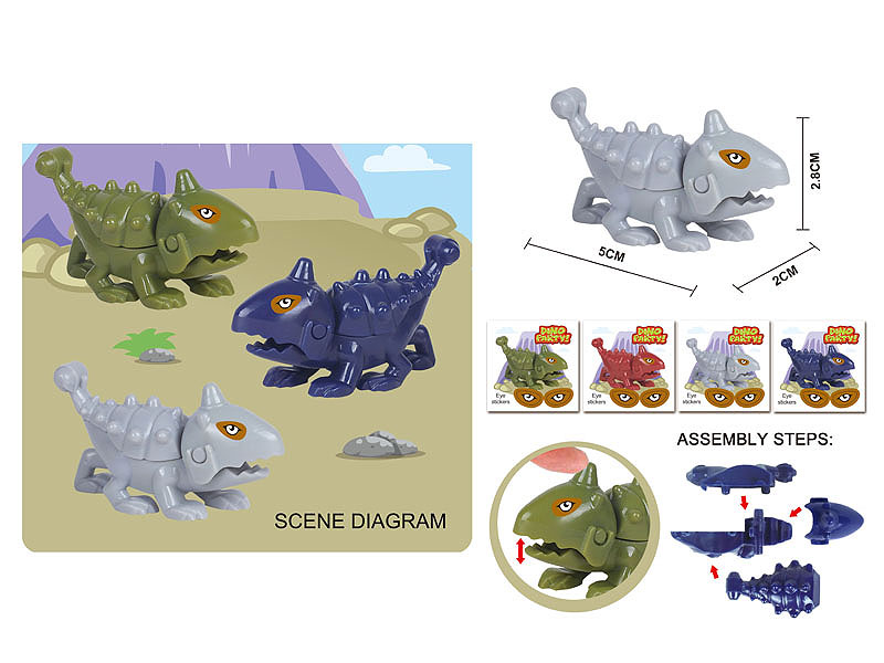 Diy Dimetrodon(3C) toys