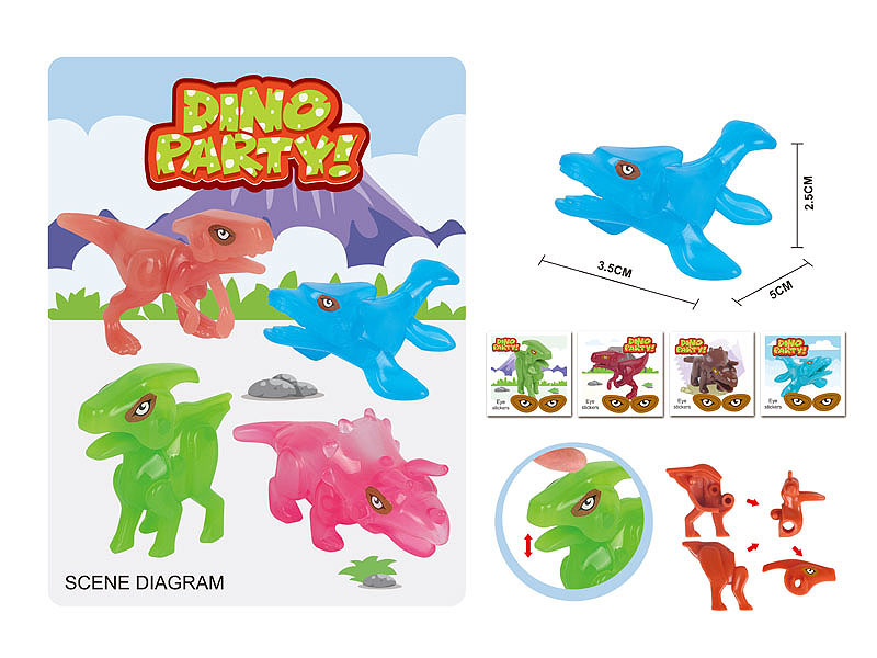 Diy Luminous Dinosaurs(2S) toys
