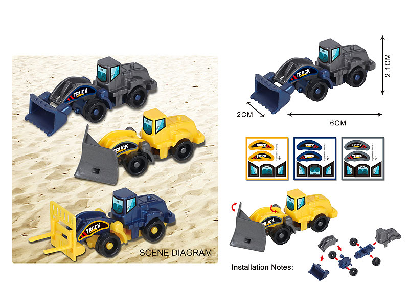 Diy Construction Truck toys